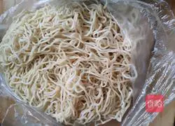 Illustration of Homemade Fried Noodles 2
