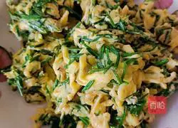 Illustration of how to make scrambled eggs in the mountains 3