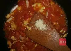 Illustration of how to cook tomato and egg noodles 16