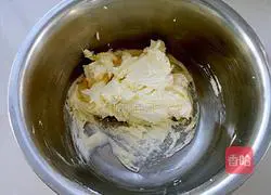 Illustration of how to make blueberry jam biscuits 4