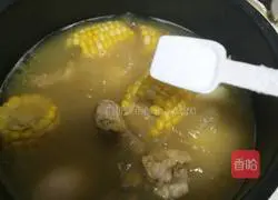 Cordyceps flower, corn and yam Bone soup recipe 11