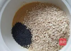 Illustration of how to make oatmeal crisps 7