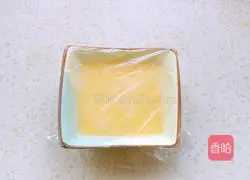 Illustration of how to make shrimp and egg custard 4