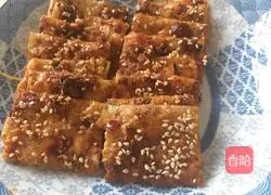 Illustration of how to make Tujia sauce pancake 12