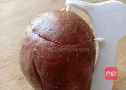 Passion Apple Illustration of making juice 3