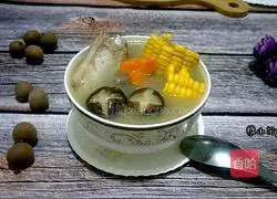 Illustration of original flavored pork rib soup 15