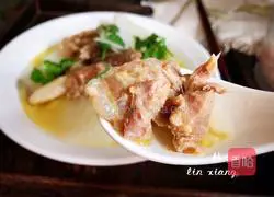 White radish pork ribs soup recipe 13