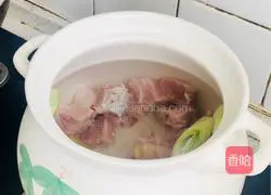 Healthy Pork Ribs and Corn Soup Illustration of how to make soup 1