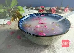 Peach blossom rice soup recipe 6