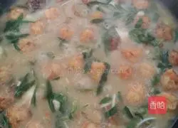 Illustration of how to make radish ball soup 3