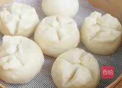 Illustration of how to make yam steamed buns 11