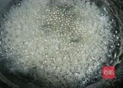 Illustration of how to make red bean and sago 8