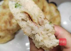 Homemade nutritious breakfast Illustration of how to make fresh potato meatloaf 2