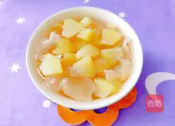 Apple Tremella Soup Illustration 10