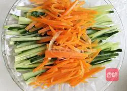 Illustration of how to make refreshing cold noodles 11