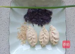 Illustration of how to make seaweed soup and willow leaf dumplings 2