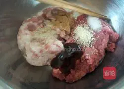 Mandarin duck stuffing Illustration of how to make steamed wheat dumplings 6