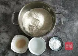 Illustration of how to make flowering steamed buns 2