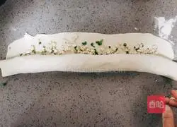 Illustration of making tofu rolls 13