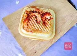 Soybean Illustration of how to make shrimp pancakes 11