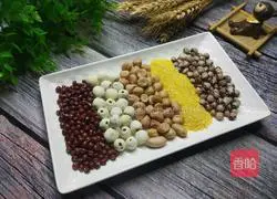 Red bean and peanut rice paste recipe 2