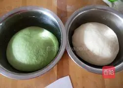 Illustration of how to make pea pod steamed buns 10