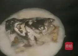 Illustration of how to make fish head and tofu soup 4