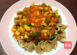 Steamed vegetables: Illustration of making oatmeal rolls 16