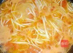 tomato Illustration of how to make egg noodles 9