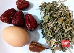 Leonurus, jujube and egg soup recipe 1