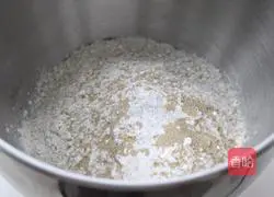 Illustration of how to make bean paste buns 1