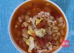 Illustration of how to make spicy egg noodles 9