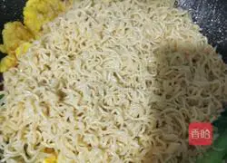 Fried instant noodles Practice illustration 7