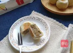 Illustration of how to make mung bean cake 12