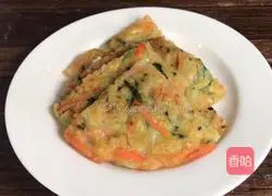 Recipe for carrot and cucumber chicken pancakes Illustration 7