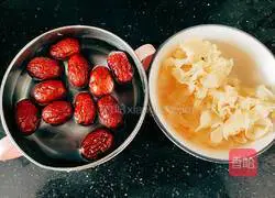 White radish, white fungus, and beef brisket soup recipe 3