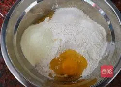 Illustration of how to make matcha flower rolls that cute babies love to eat 2