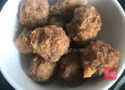 Illustration of how to make tofu and meatball soup 2