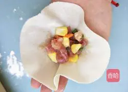 Illustration of how to make Kuaishou Xiaolongbao without kneading 4