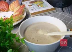 Illustration of how to make grain rice paste 7