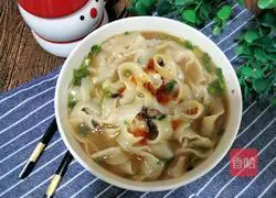 Homemade Illustration of making noodles 8