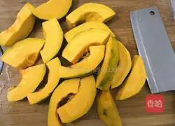 Illustration of how to make milk pumpkin paste 4