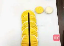 Illustration of how to make elegant starry sky steamed buns 3