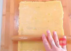 Illustration of how to make onion crispy cake 12