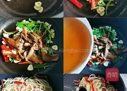 Illustration of how to make porcini pasta 2