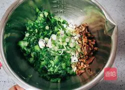 Illustration of how to make mushroom and vegetable buns 7