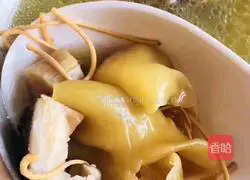 Illustration of how to stew fish maw 8