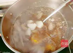 Illustration of how to make bigfoot mushroom, yam and duck soup 14