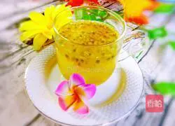 Passion Fruit Honey Tea Recipe Illustration 1