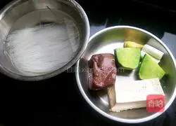 Illustration of how to make five-color soup 1